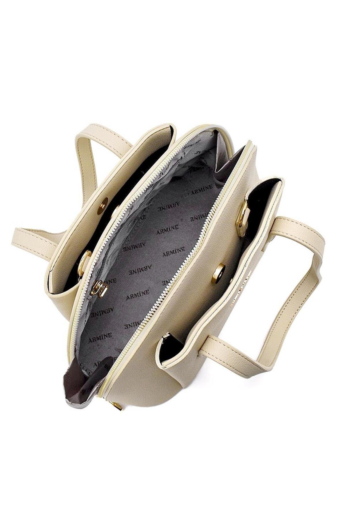 Armine 344 Bayan Çanta Krem