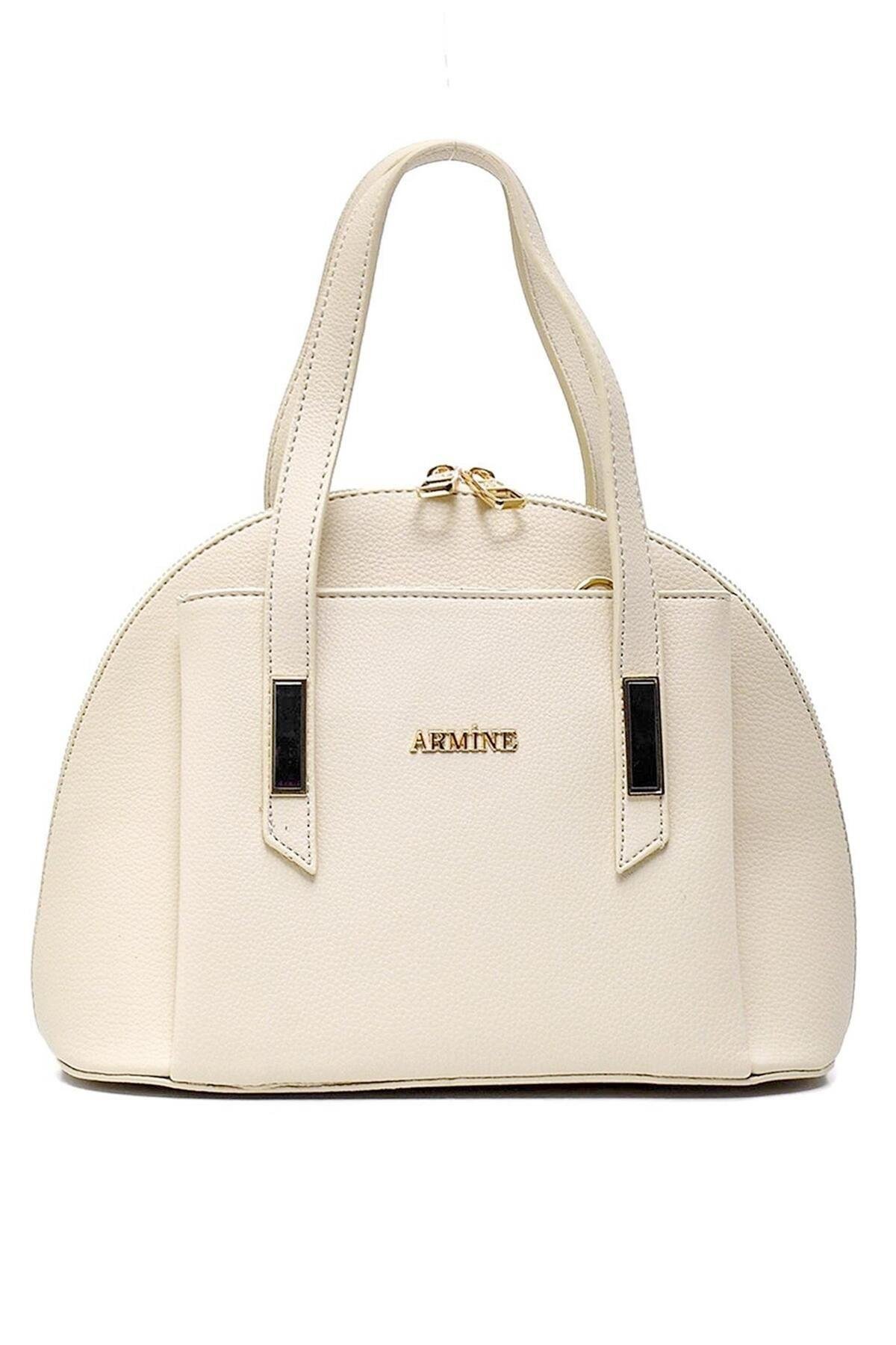 Armine 344 Bayan Çanta Krem