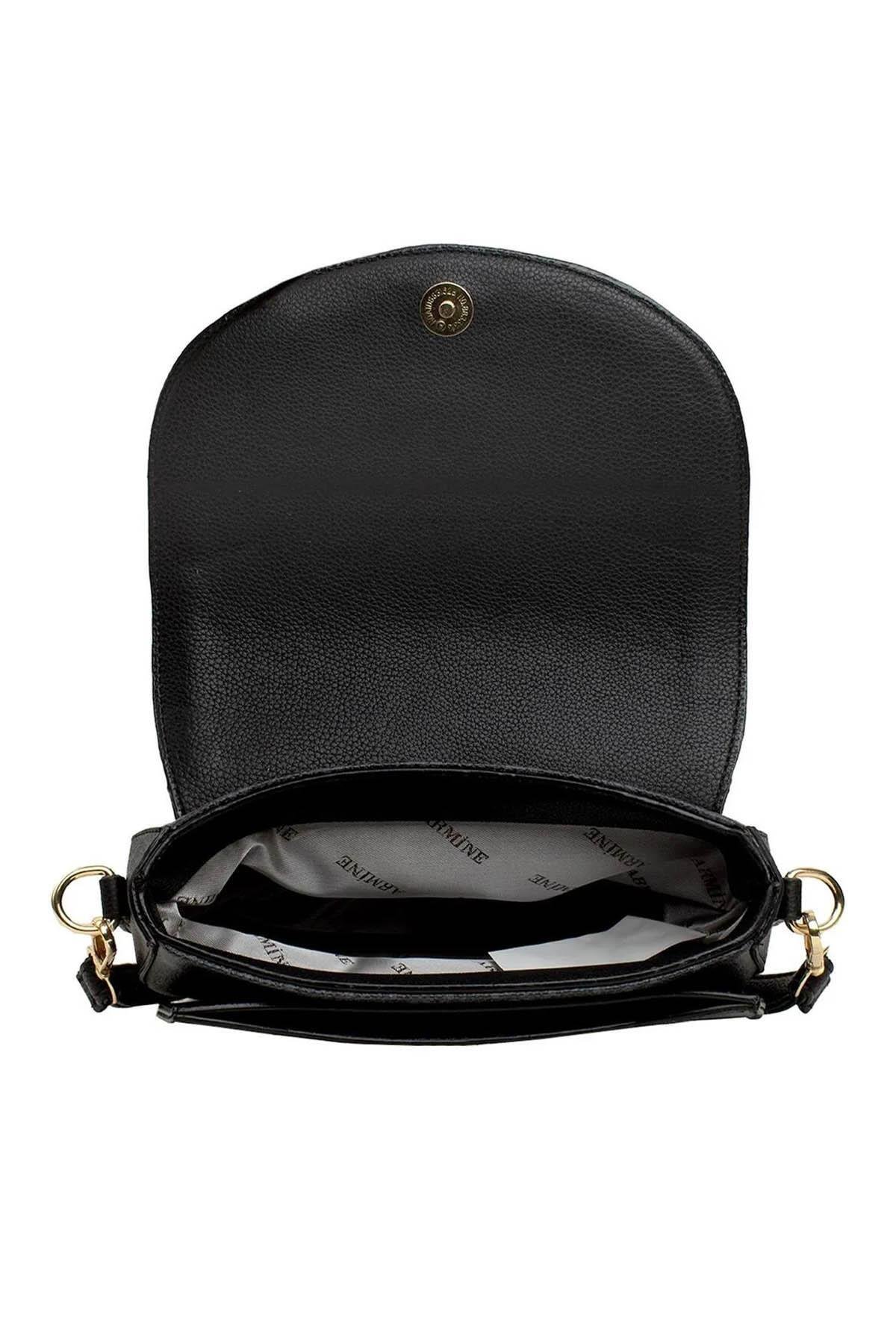 Armine 385 Bayan Çanta Siyah Noktalı