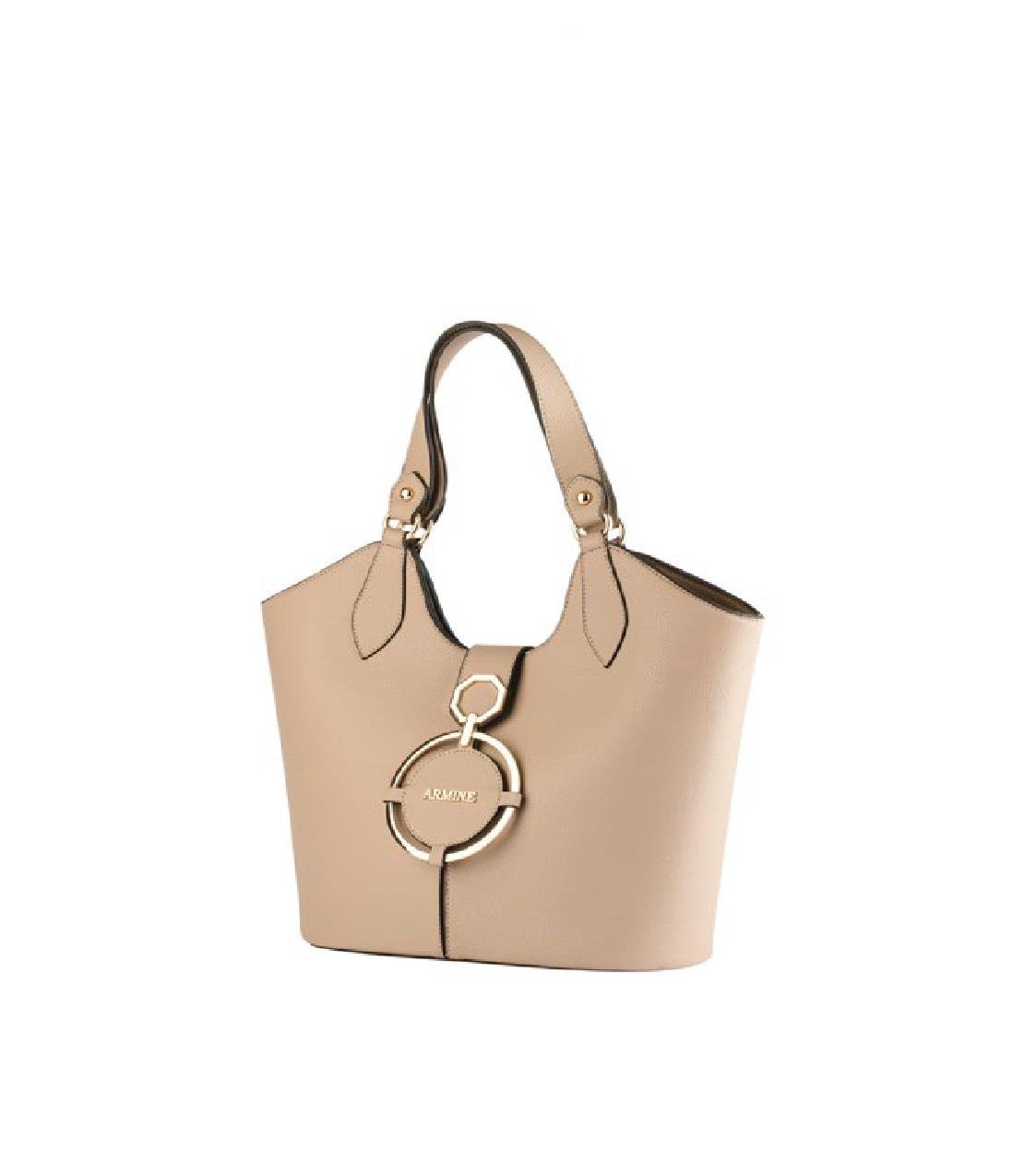 Armine 417 Bayan El Çantası Vizon Pia