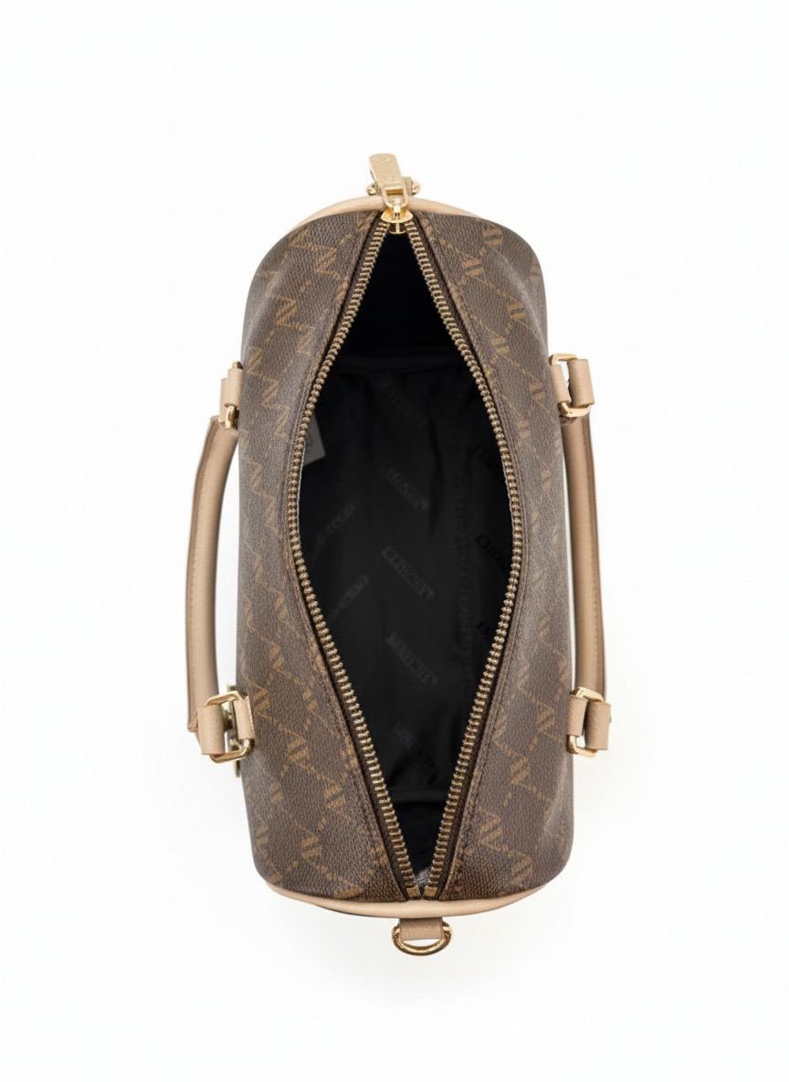 Armine 427 Bayan Çanta Kahve Noktalı