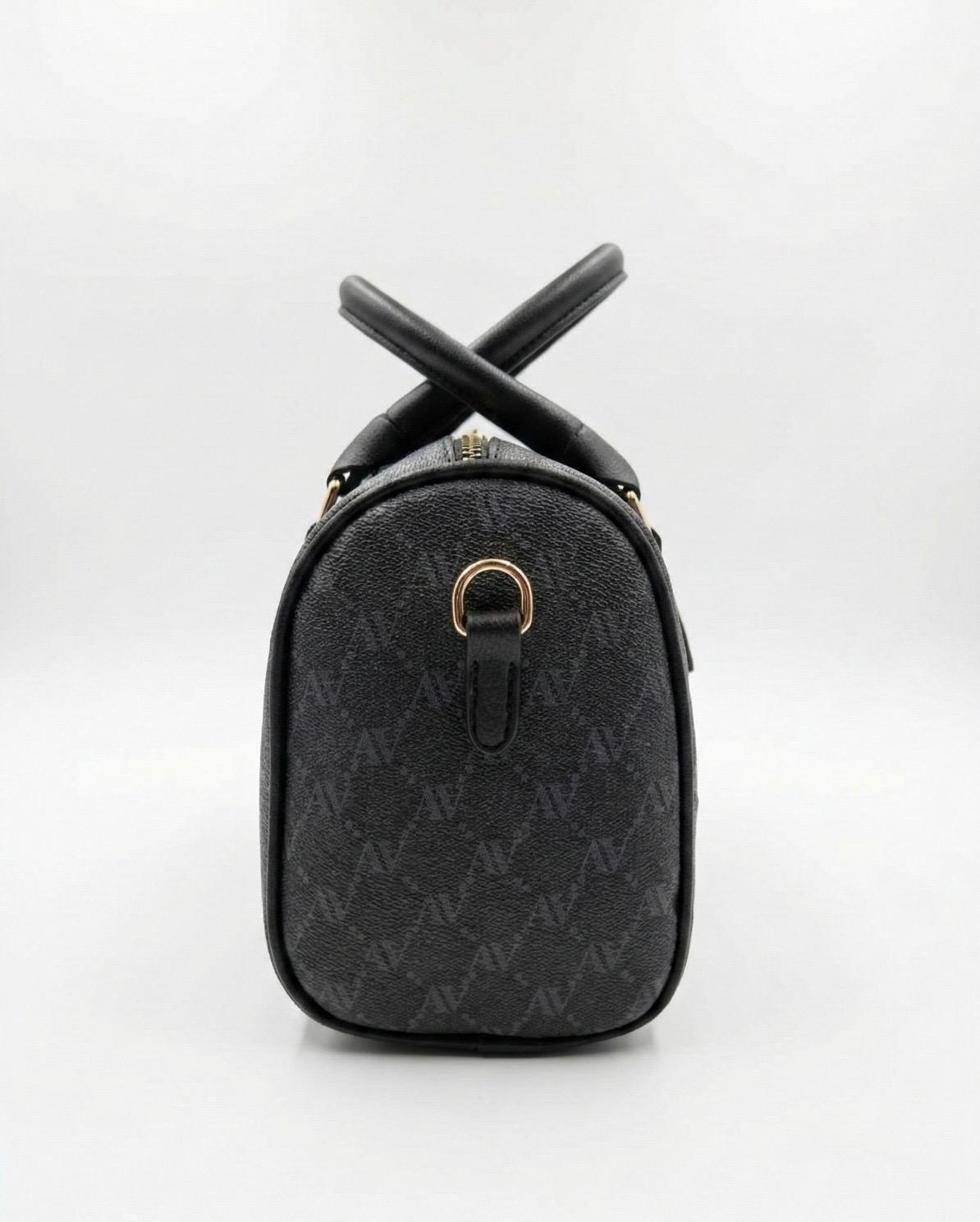 Armine 427 Bayan Çanta Siyah Noktalı