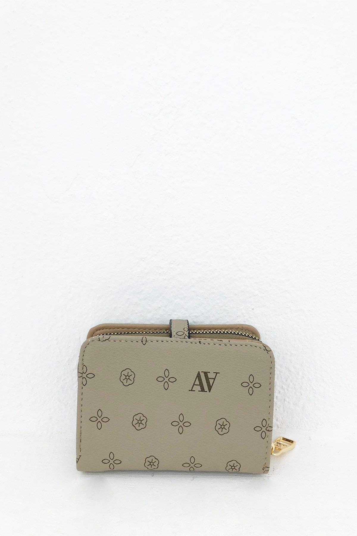 Armine C01 Bayan Cüzdan Vizon Baskılı