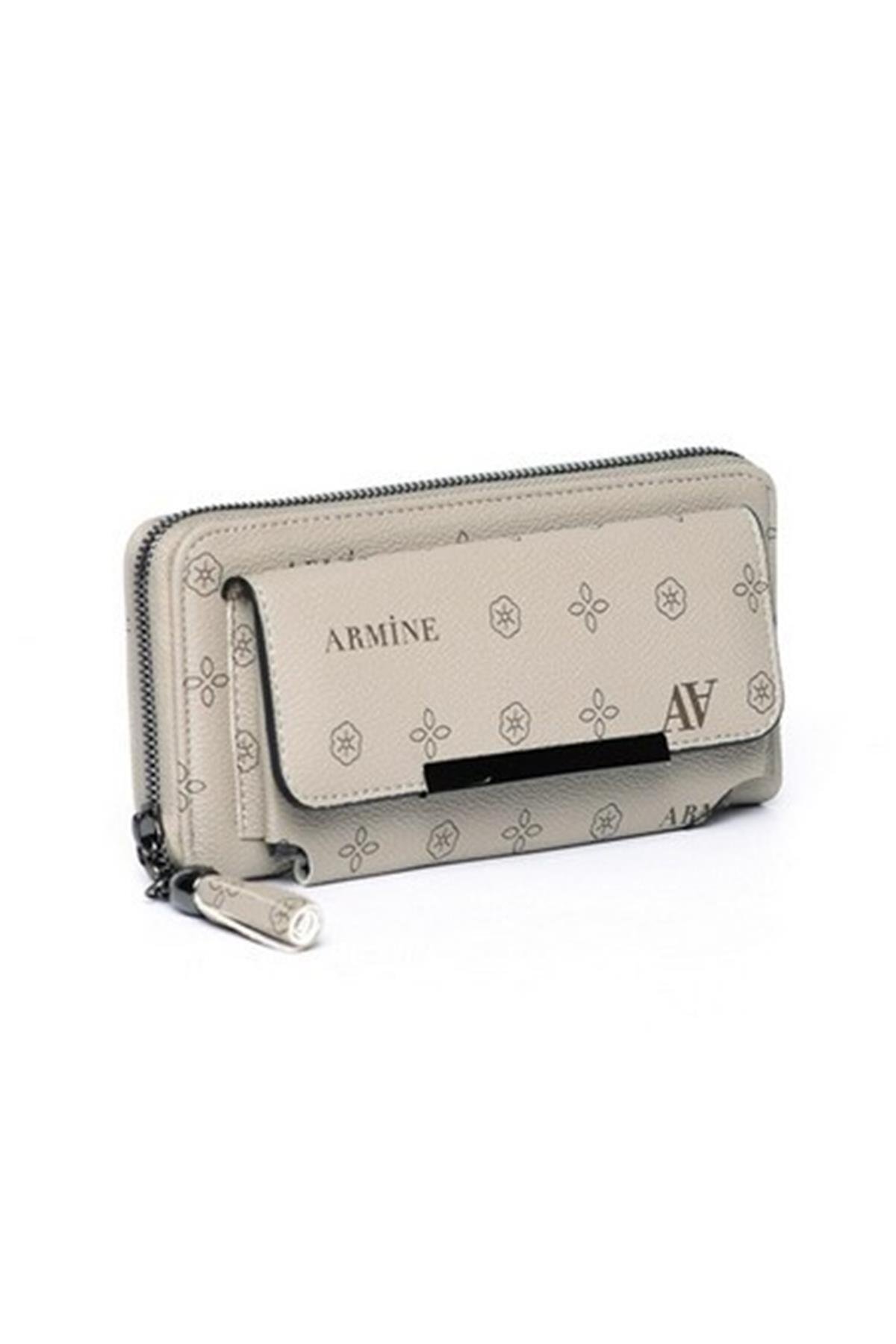 Armine C07 Bayan Cüzdan Vizon Baskılı