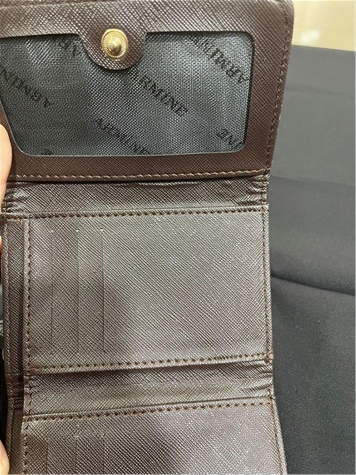 Armine C11 Bayan Cüzdan Siyah Baskılı