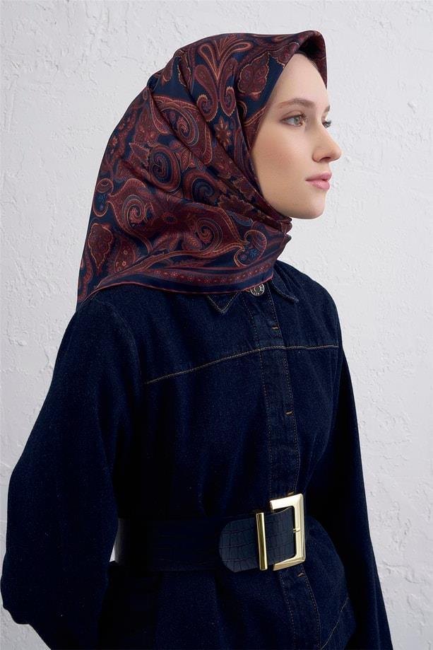 Armine İpek Eşarp 2025/2026 Sonbahar Kış - 9421D-88 - Sura