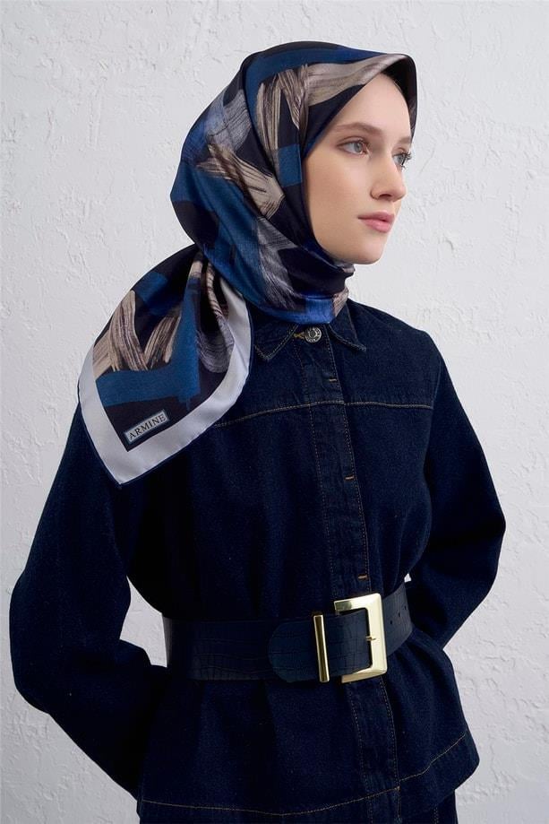 Armine İpek Eşarp 2025/2026 Sonbahar Kış - 9413D-31 - Sura