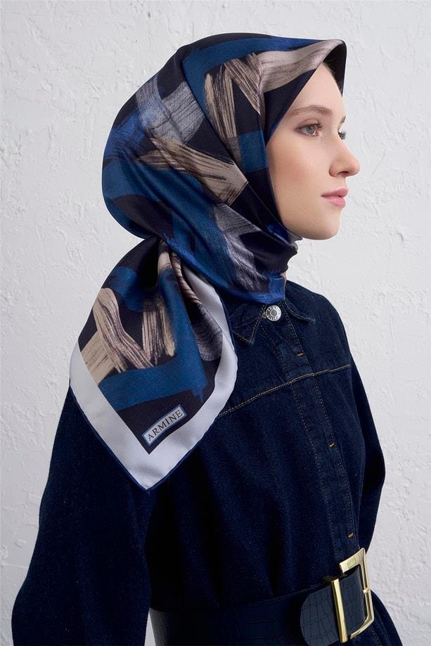 Armine İpek Eşarp 2025/2026 Sonbahar Kış - 9413D-31 - Sura