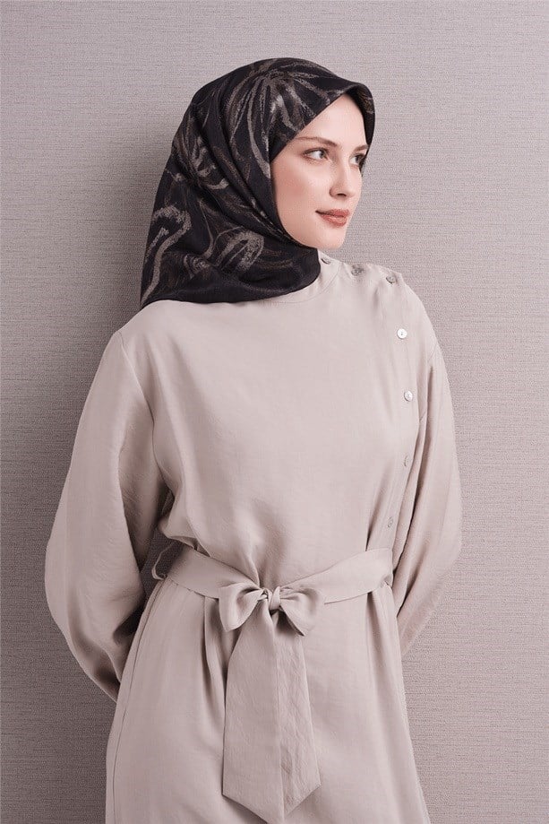 Armine Saf İpek  Eşarp 9600D 52