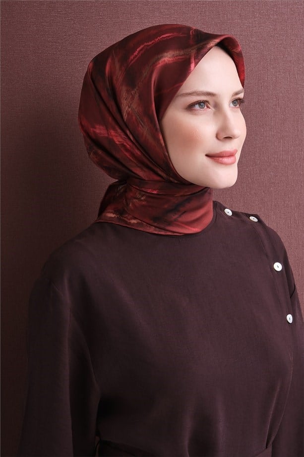 Armine Saf İpek  Eşarp 9602D 81