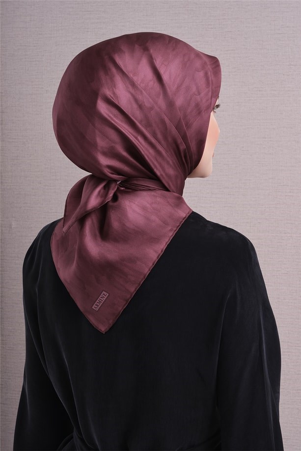 Armine Saf İpek  Eşarp 9603D 01