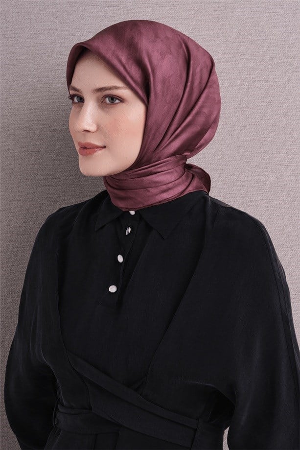 Armine Saf İpek  Eşarp 9603D 01