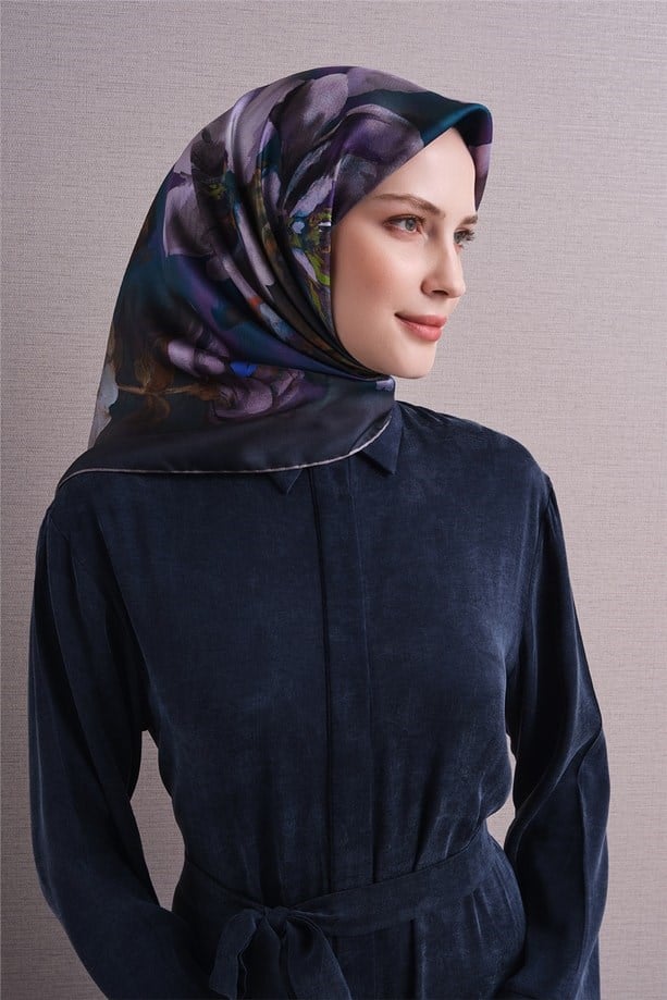 Armine Saf İpek  Eşarp 9611D 23
