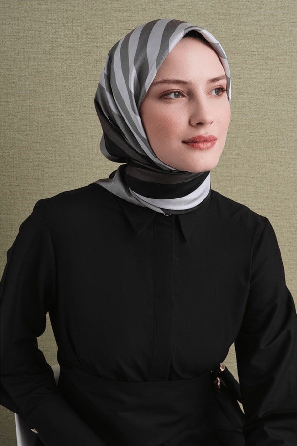 Armine Saf İpek  Eşarp 9615D 03