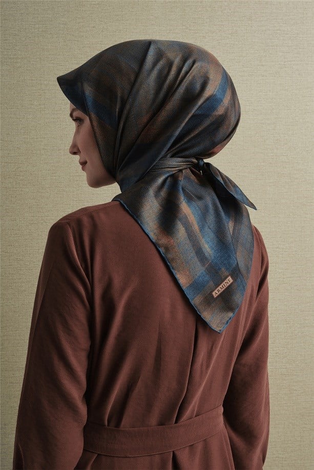 Armine Saf İpek  Eşarp 9618D 07