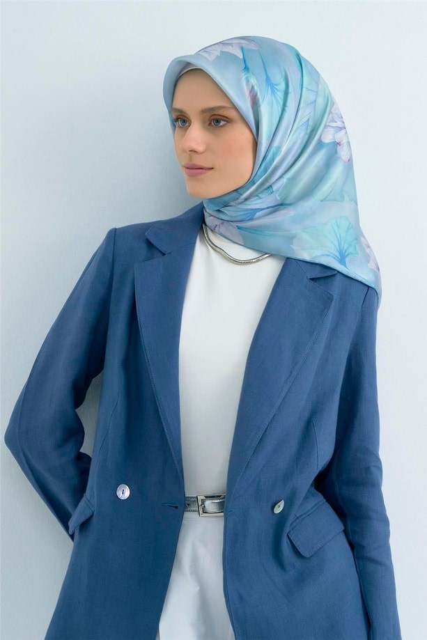 Armine Saf İpek Sura Eşarp 9505D 02