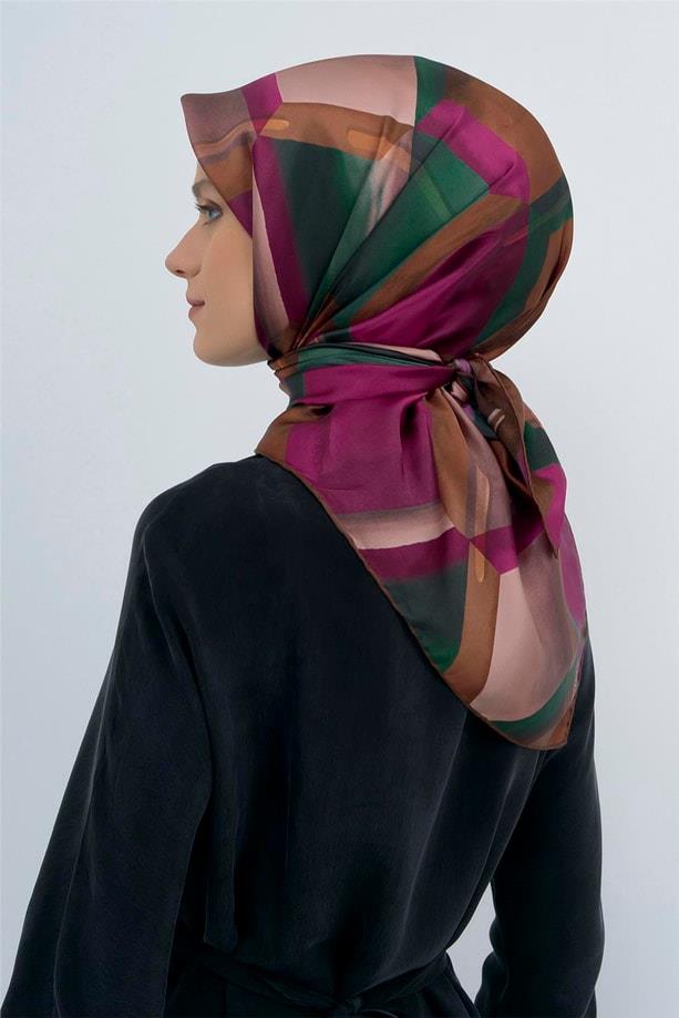 Armine Saf İpek Sura Eşarp 9510D 84
