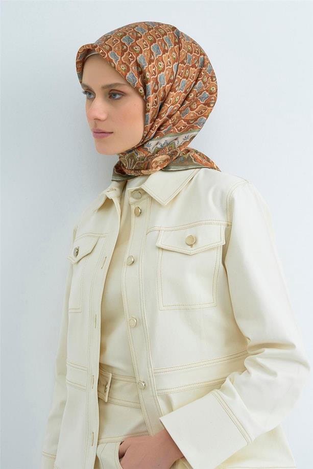 Armine Saf İpek Sura Eşarp 9518D 51