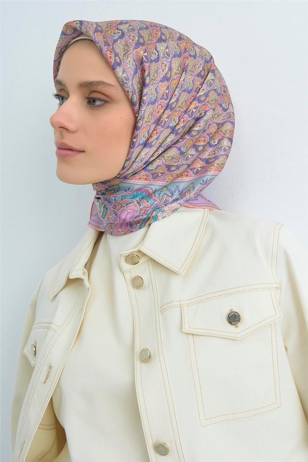 Armine Saf İpek Sura Eşarp 9518D 84