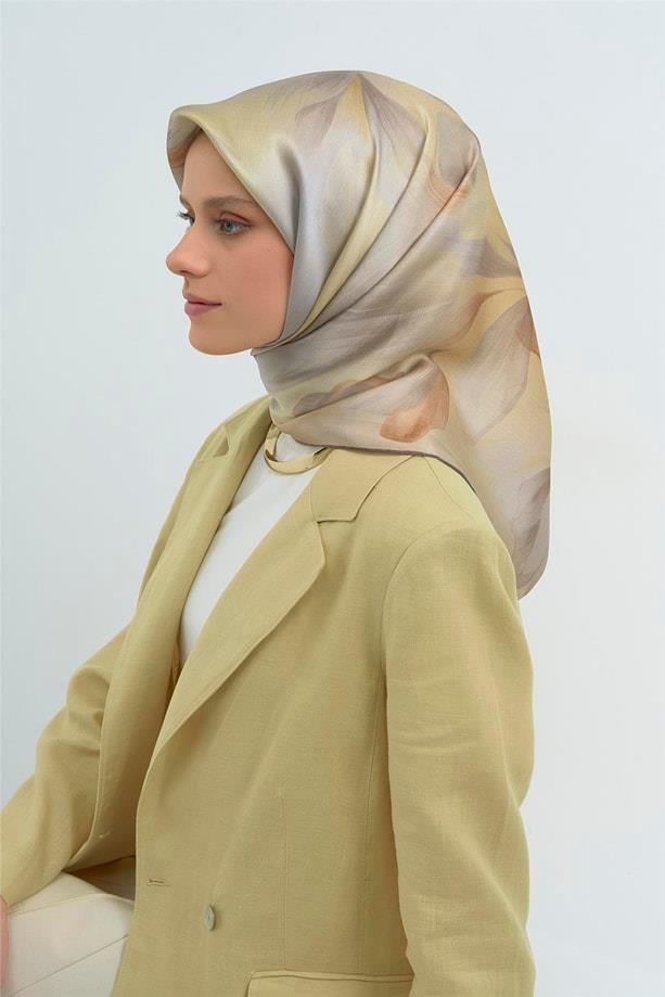 Armine Saf İpek Sura Eşarp 9519D 05