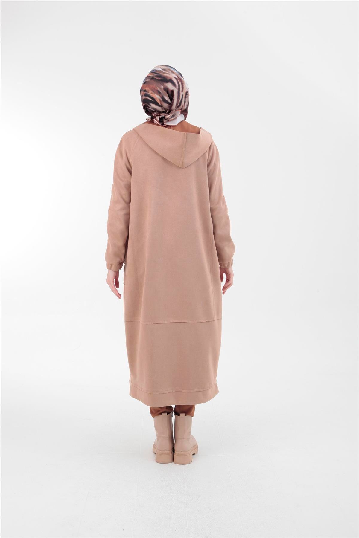 Armine Süet Kap 23KT513 Vizon