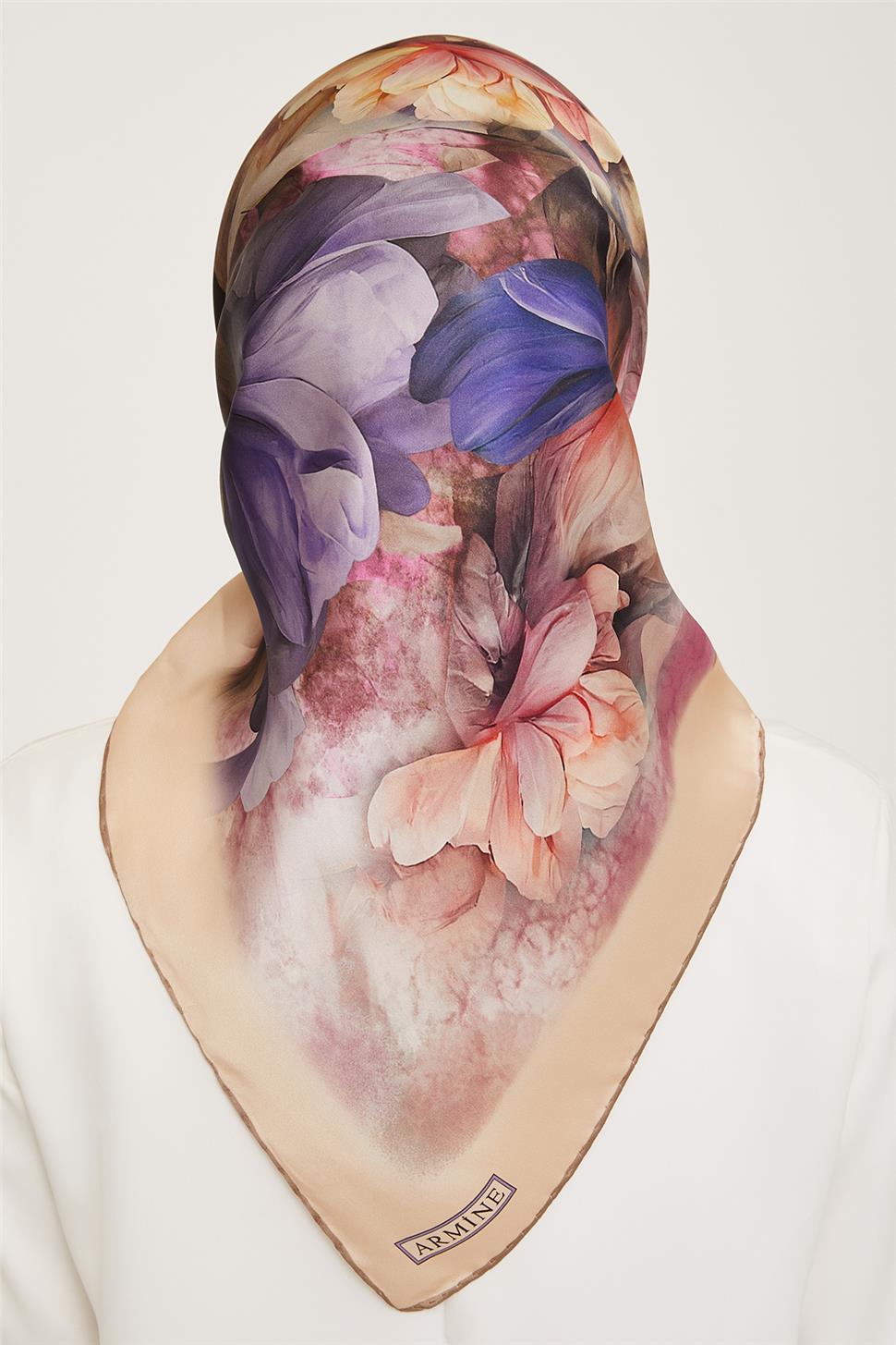 Armine Sura İpek Eşarp 23Ka9001 36