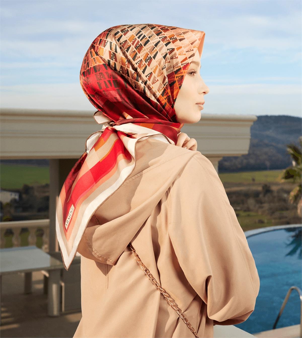 Armine Sura İpek Eşarp 23Ya8934 05