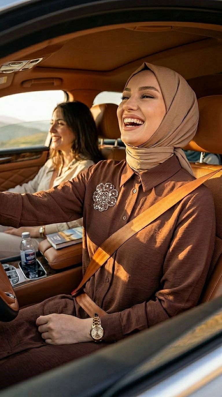 Armine TEND Çiçek Detaylı Tunik Cappucino 26YT403