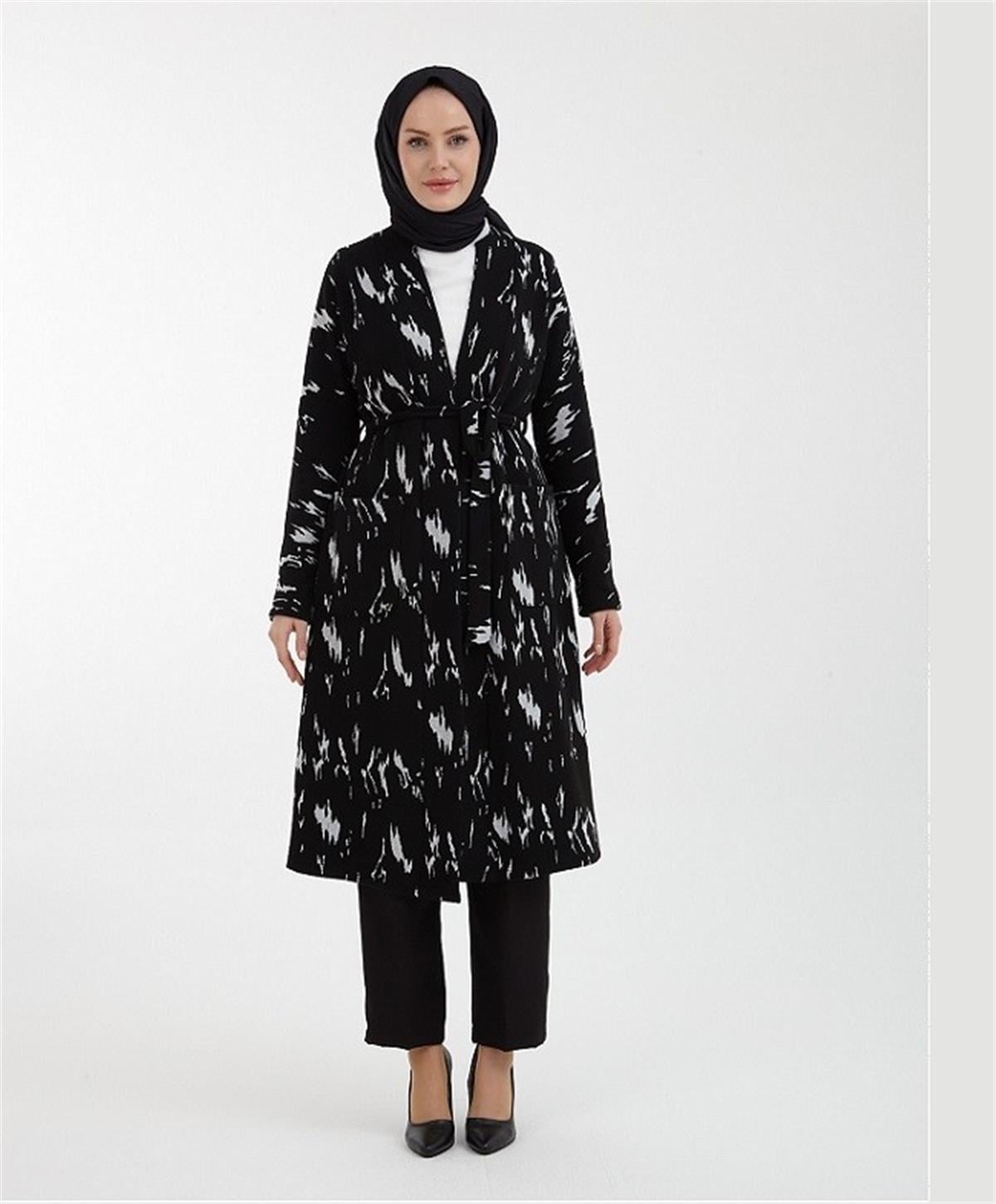 Armine Trend 22KT530 Hırka Siyah Siyah