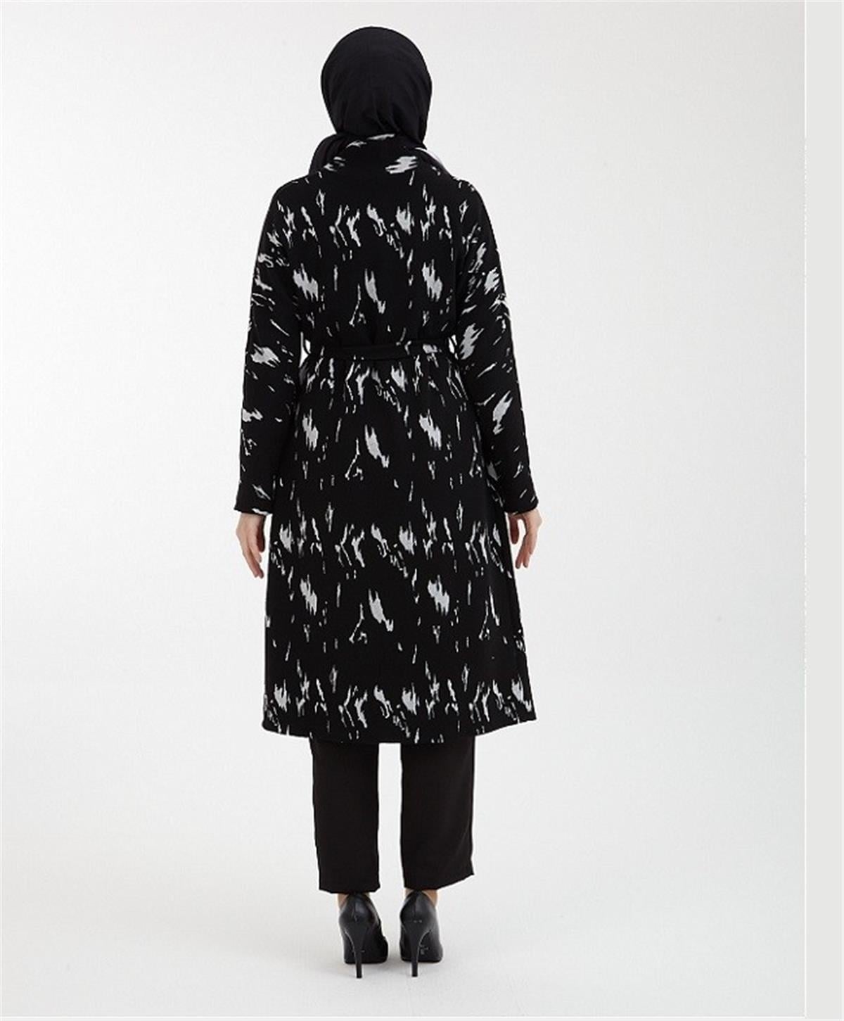 Armine Trend 22KT530 Hırka Siyah Siyah