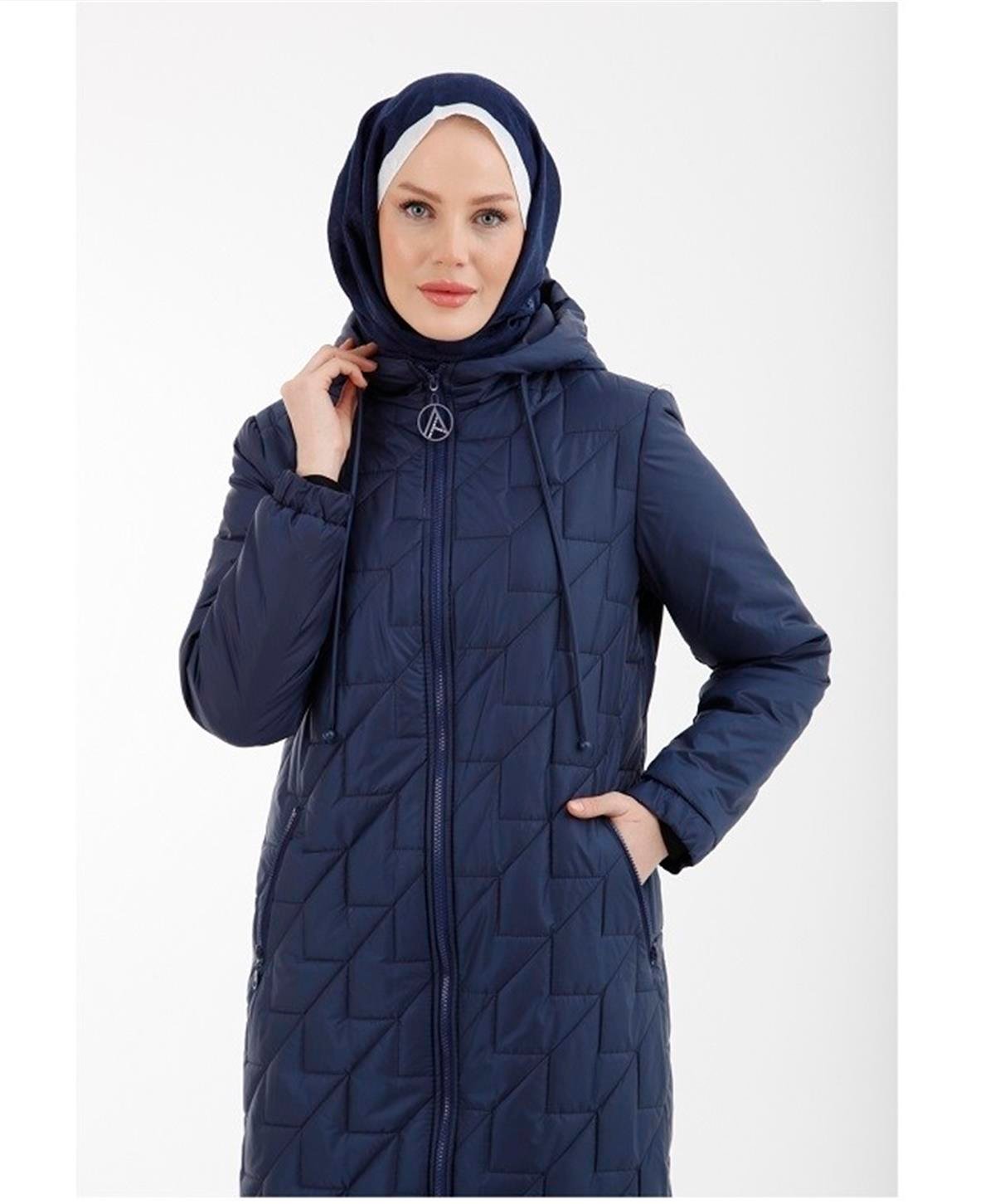 Armine Trend 22KT742 Kazayağı Kapitone Mont İndigo