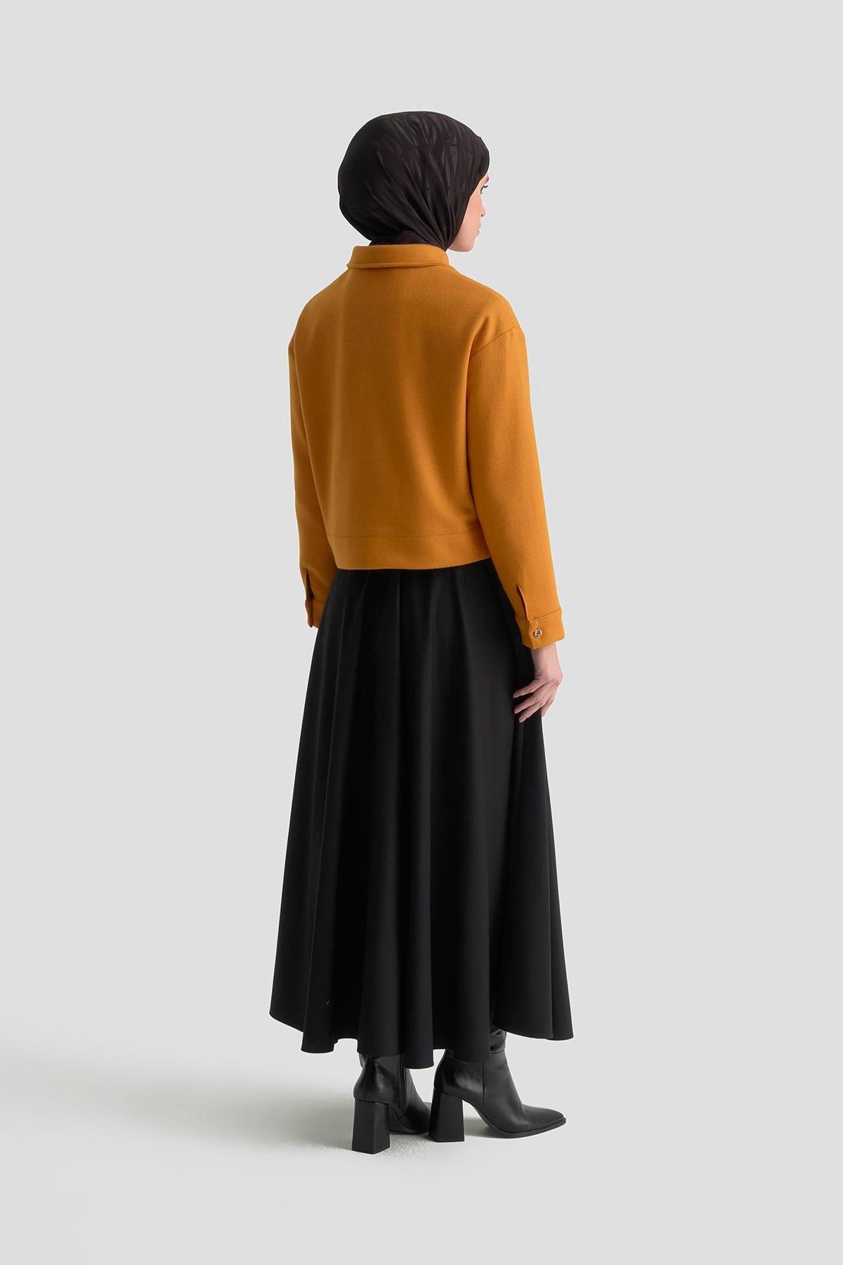 ARMİNE TREND Bamber Ceket Hardal 25KT517