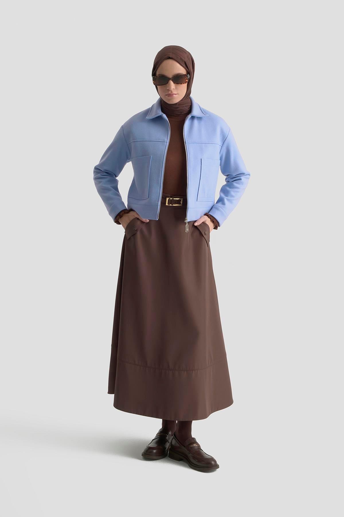 ARMİNE TREND Bamber Ceket Mavi 25KT517