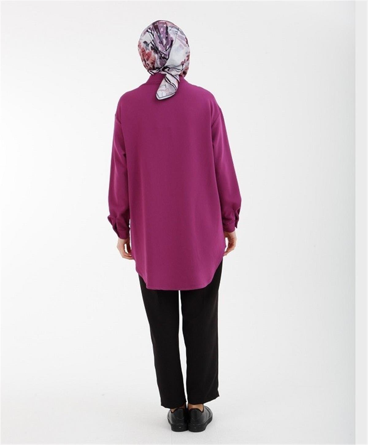 Armine Trend Bluz 23YT439 Fuşya