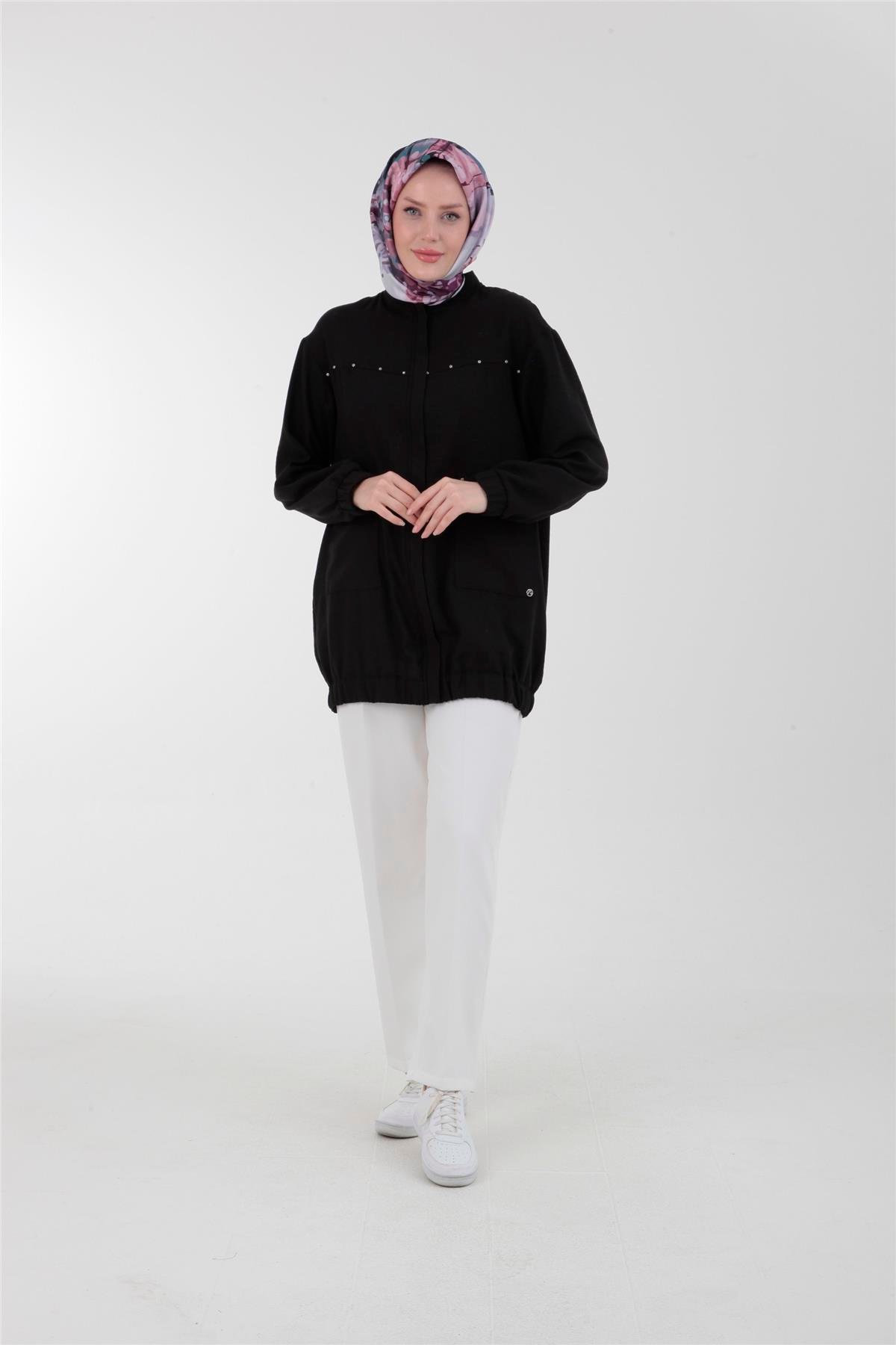 Armine Trend Ceket 23YT531 Siyah