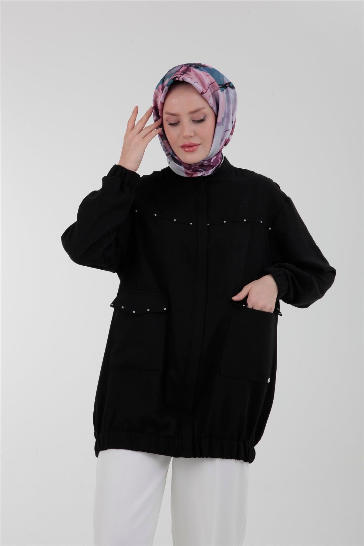 Armine Trend Ceket 23YT531 Siyah