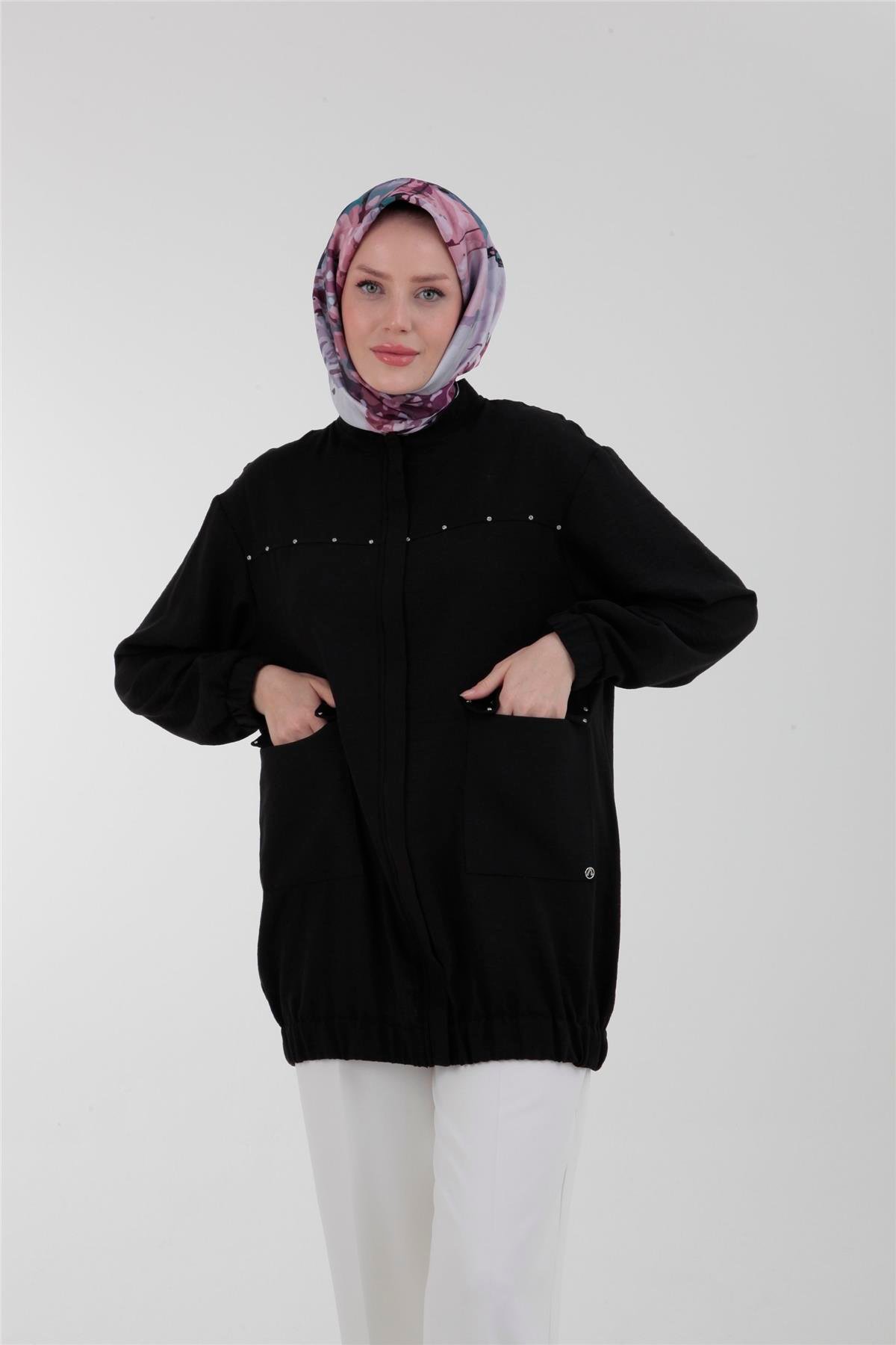 Armine Trend Ceket 23YT531 Siyah