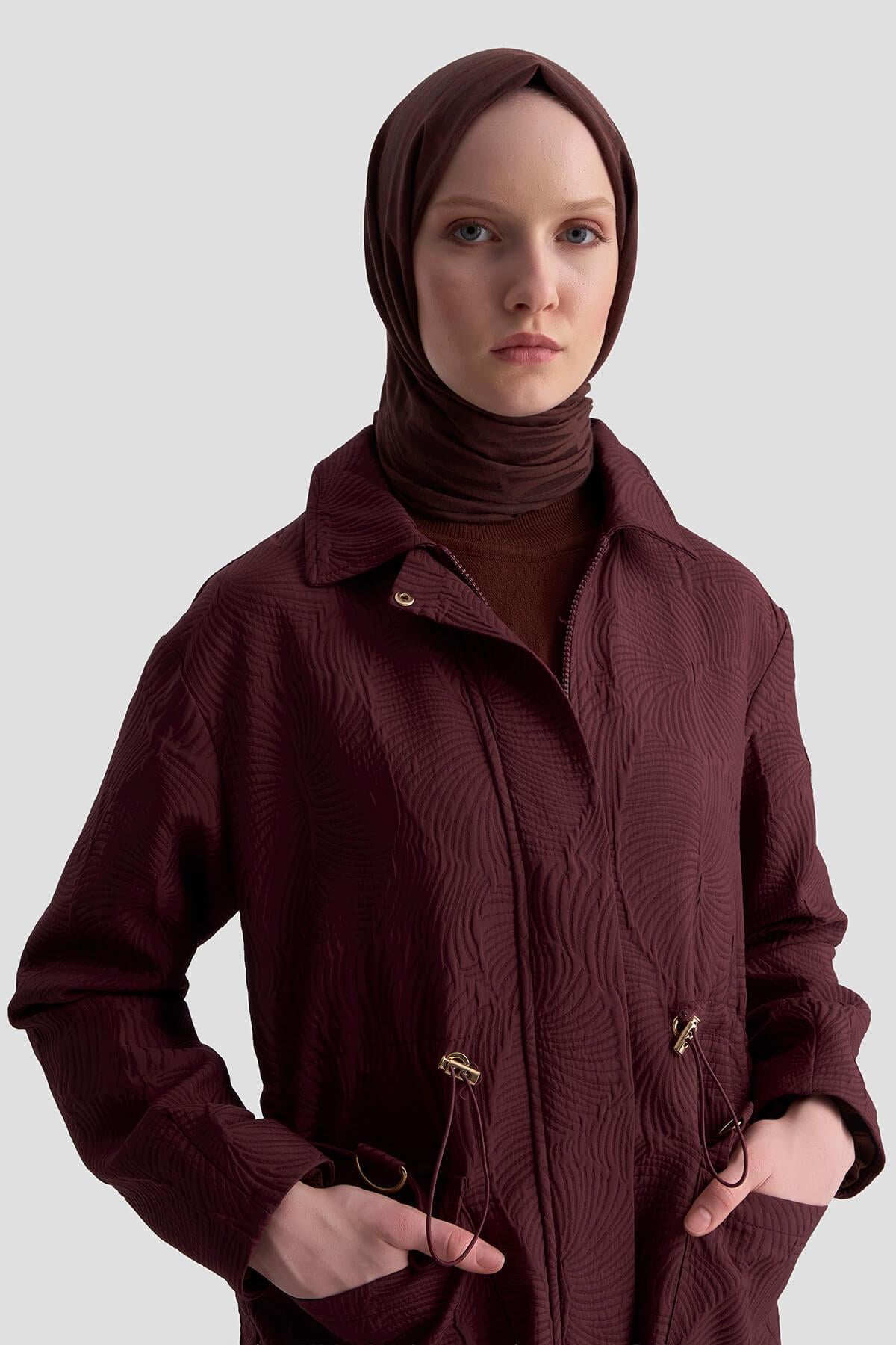 Armine TREND Ceket Vişne 25KT525