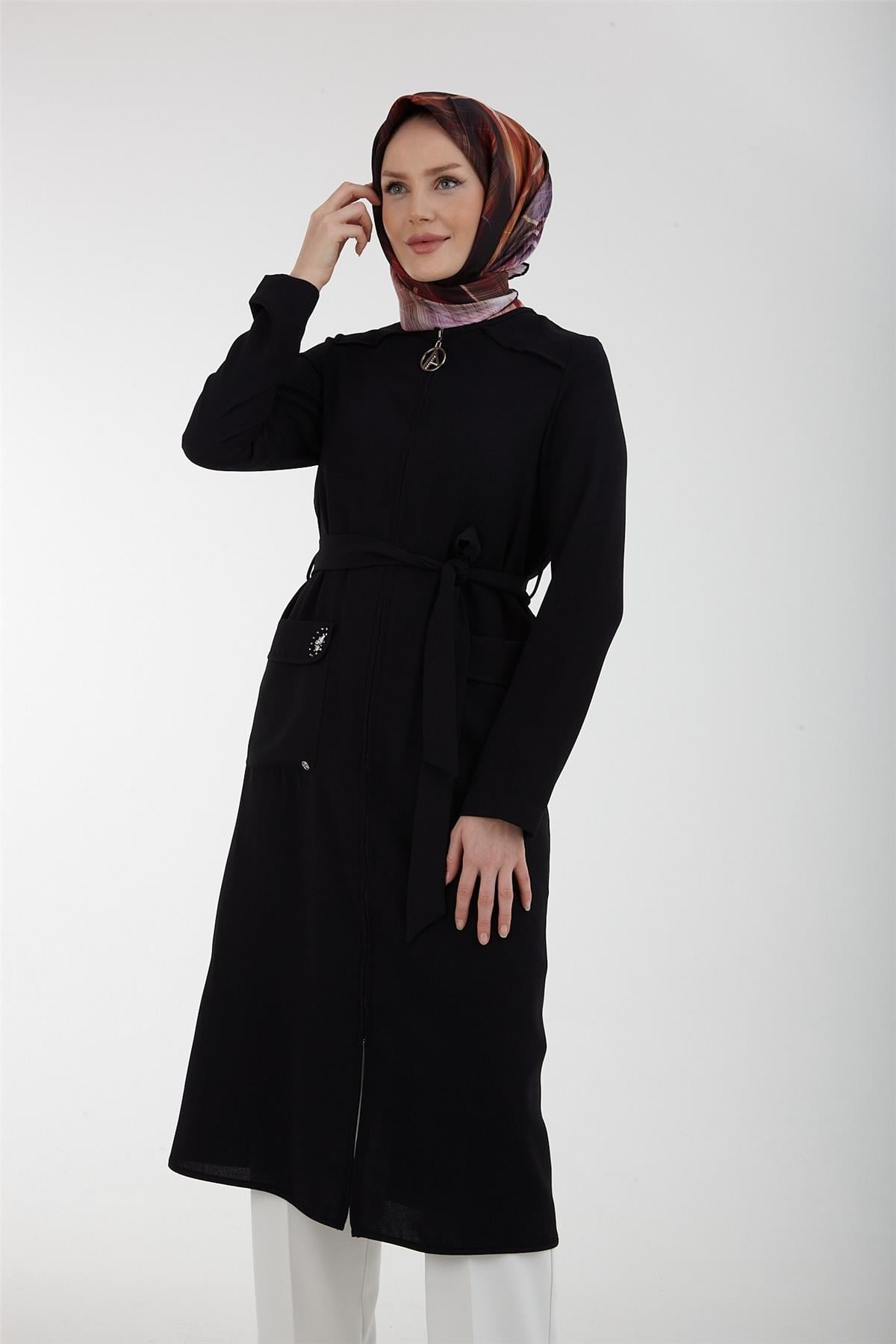 Armine Trend Cep Detaylı GiyÇık 23YT506 Siyah