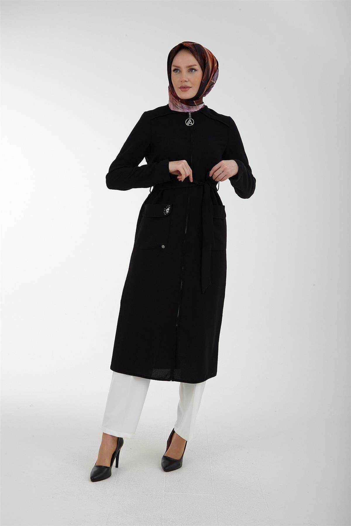 Armine Trend Cep Detaylı GiyÇık 23YT506 Siyah