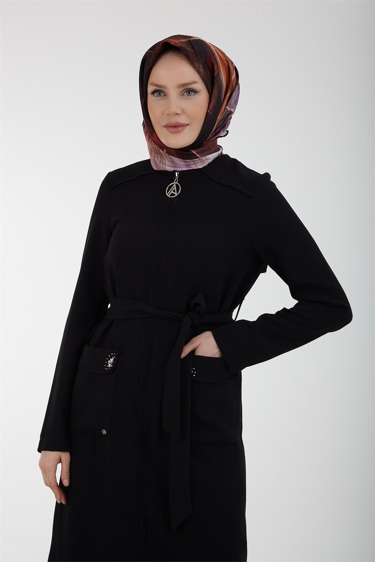 Armine Trend Cep Detaylı GiyÇık 23YT506 Siyah