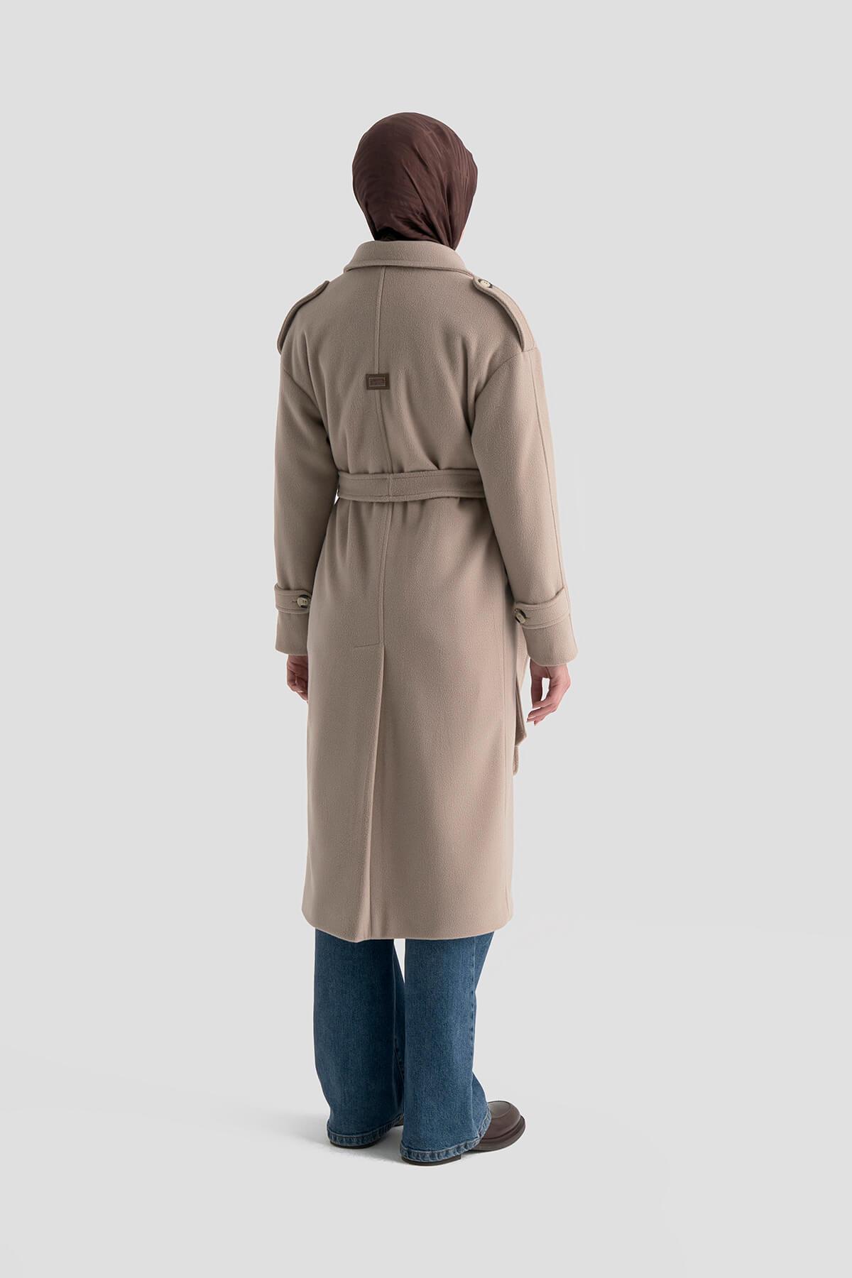 Armine TREND Düğmeli Kaban Capicino 25KT729