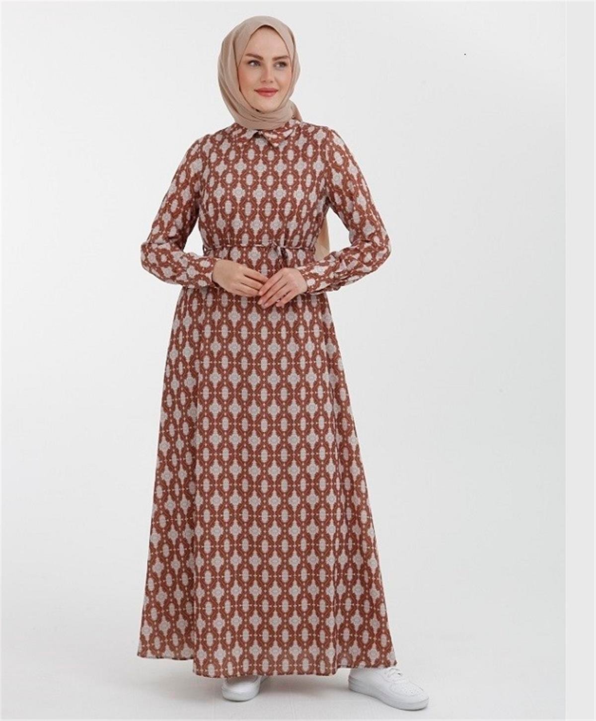 Armine Trend Elbise 22YT945 Bej