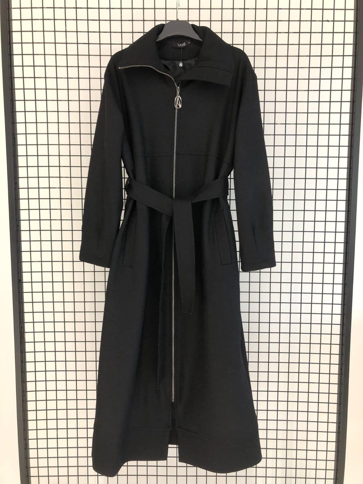 Armine TREND Fermuarlı Kaşe Siyah 25KT801