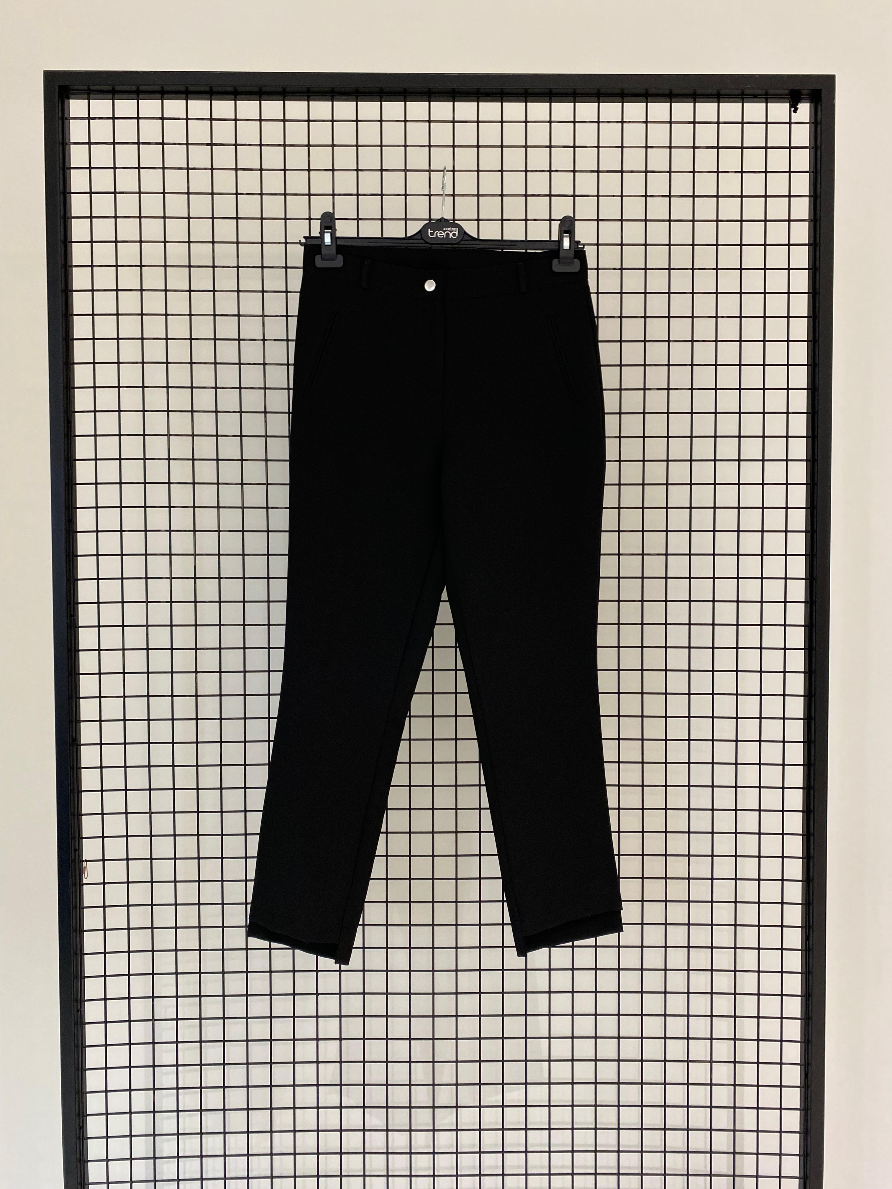 Armine TREND Gizli Cep Detaylı Kumaş Pantolon Siyah 25YT228