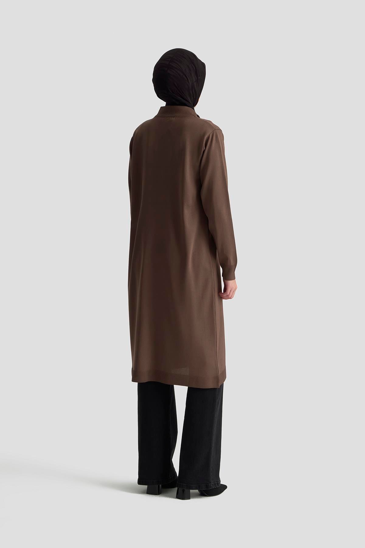 Armine TREND Halkalı Bayan Triko  Mocha 25YTD4113