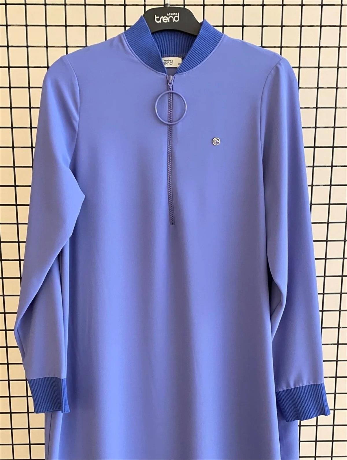 Armine Trend Halkalı Tunik 23YT424 Leylak