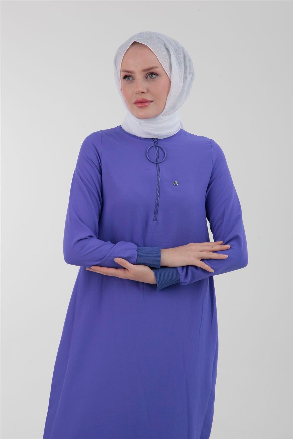 Armine Trend Halkalı Tunik 23YTD424 Mor