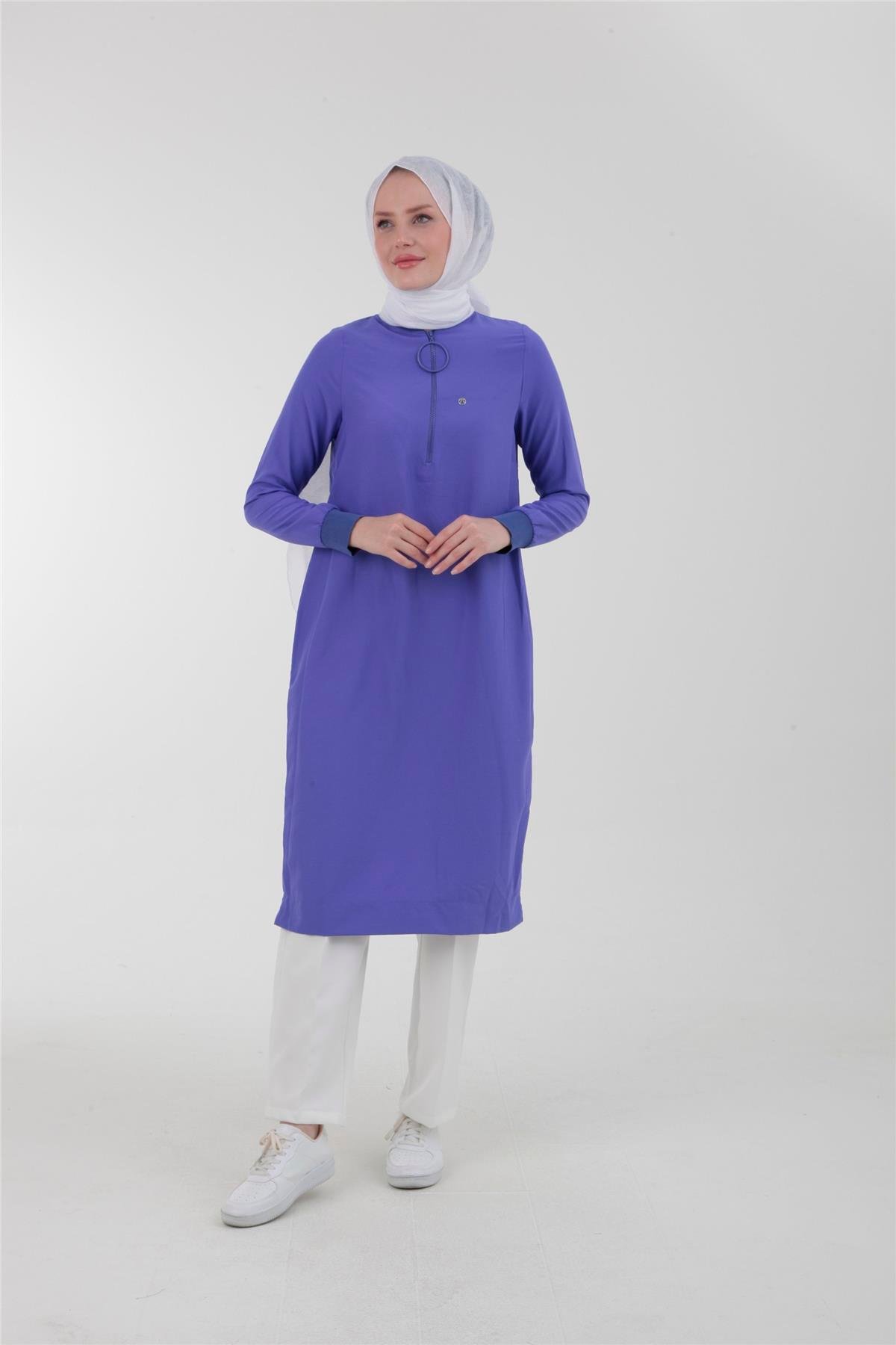Armine Trend Halkalı Tunik 23YTD424 Mor