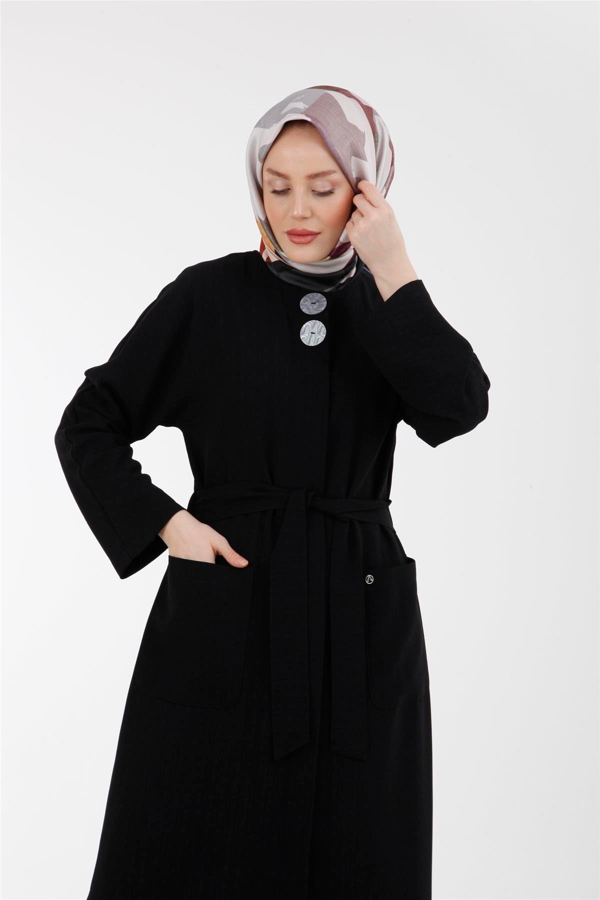 Armine Trend Kap Giyçık 23YT509 Siyah
